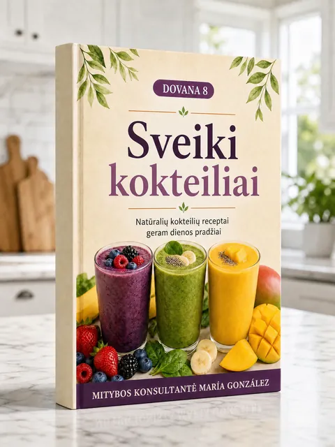 Knygos „Sveiki kokteiliai“ viršelis